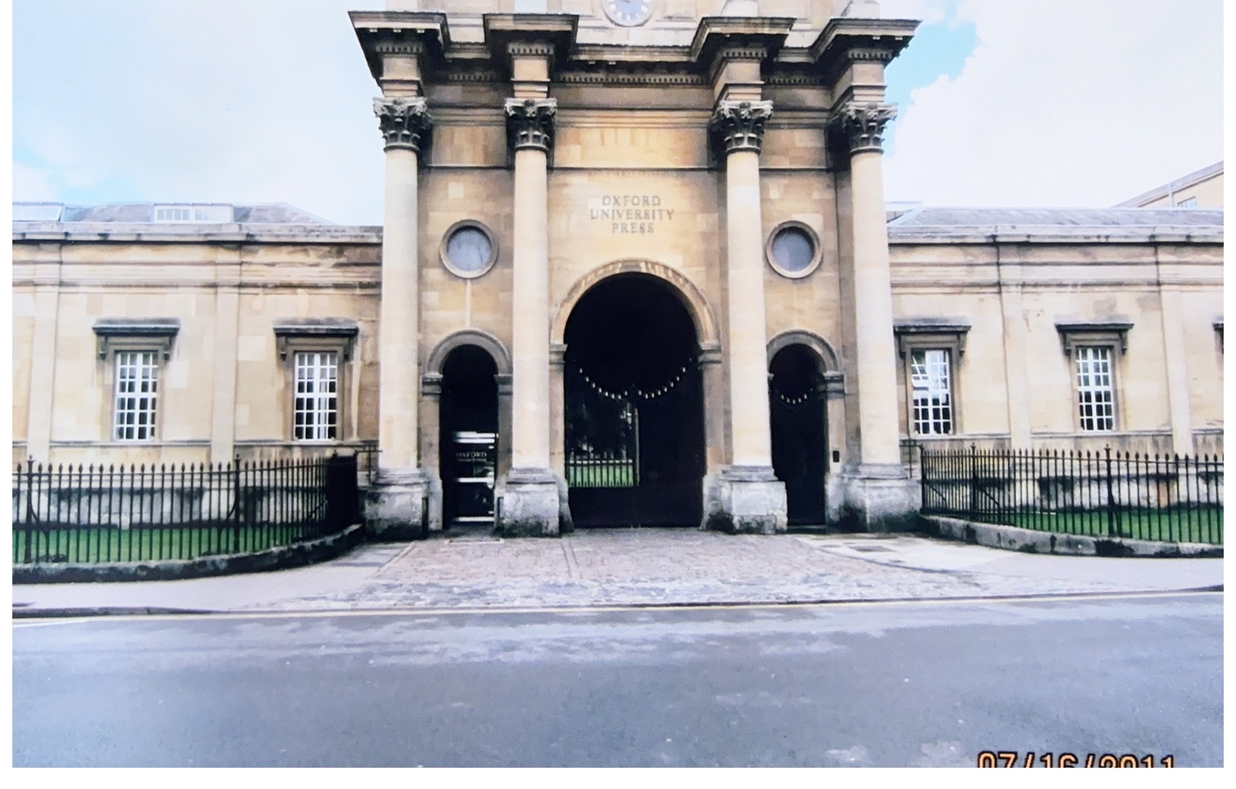 The Oxford University Press building in Oxford